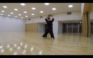二天一流剣術の小太刀15