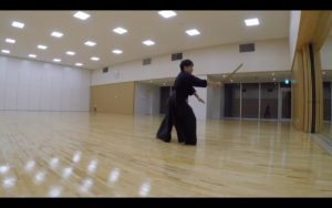 二天一流剣術の小太刀8