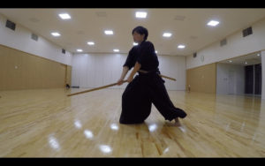 二天一流剣術の型「流討」2